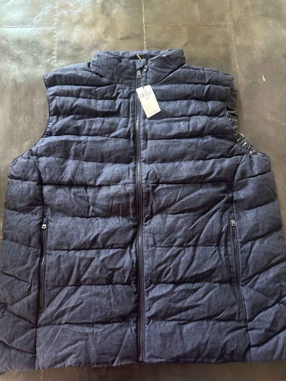 Polo Ralph Lauren Terra Vest Insulated Puffer Mens Big & Tall Navy NWT $248
